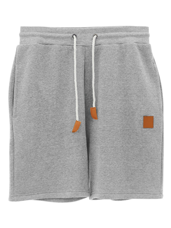 SHOPIQAT Men's New Drawstring Loose Brushed Skin-Friendly Casual Sports Shorts - Premium from shopiqat - Just $8.250! Shop now at shopiqat